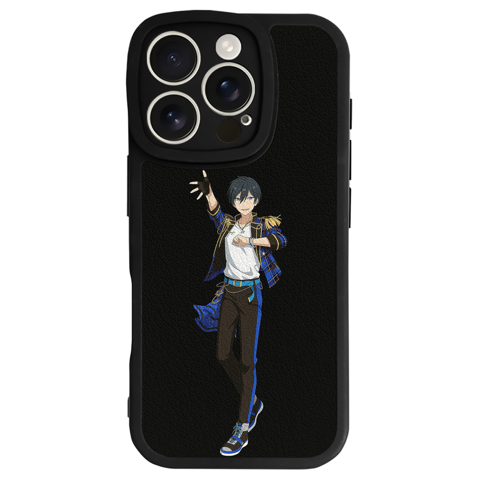 （画像用） あんさんぶるスターズ! Ensemble Stars 【iPhone 16シリーズ対応】シリコンスマホケース（レザー調） 材質：シリコン